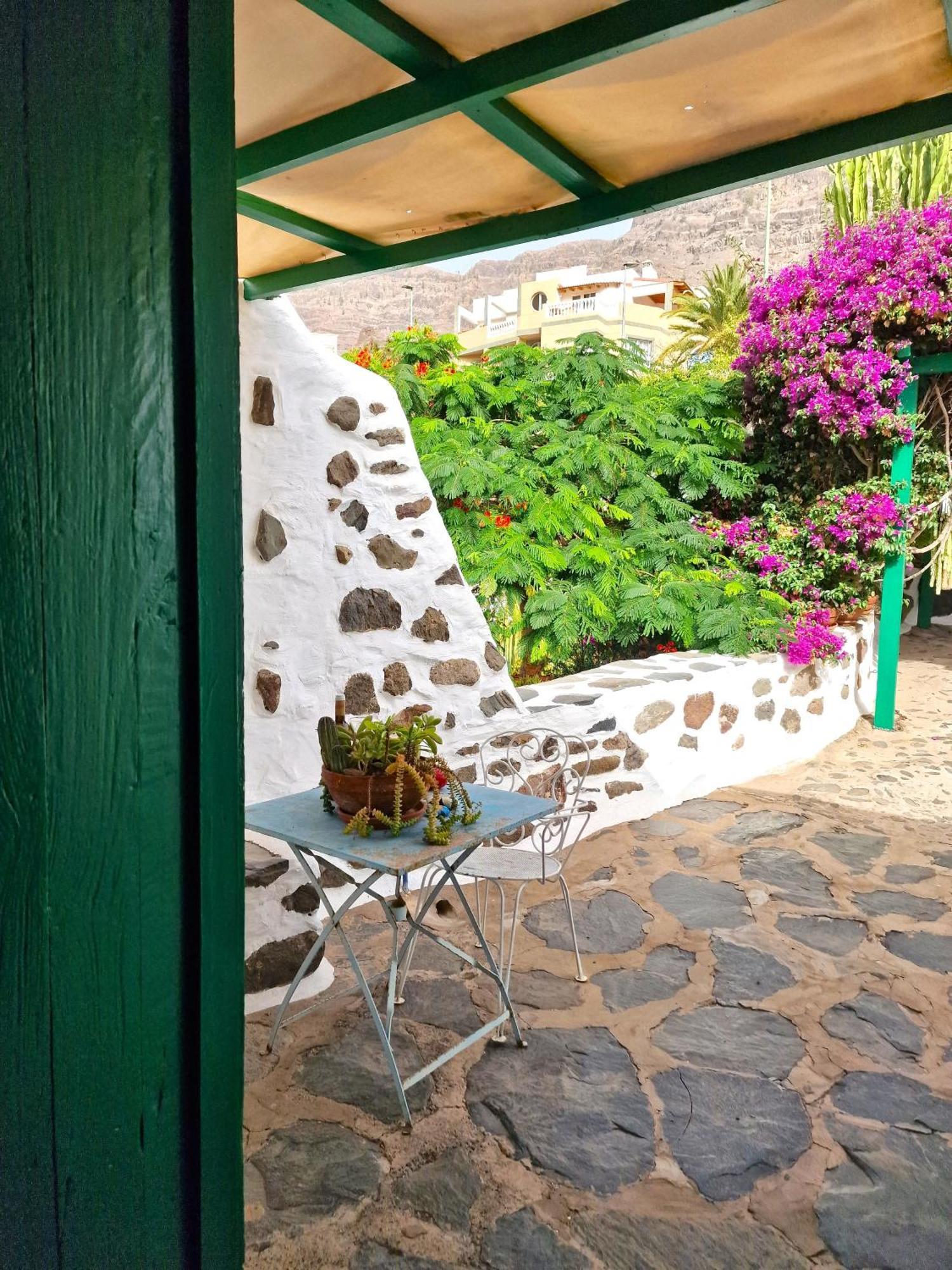 Villa Historica Casa Con Vistas Al Jardin De Cactus Y Montanas à Mogán Extérieur photo