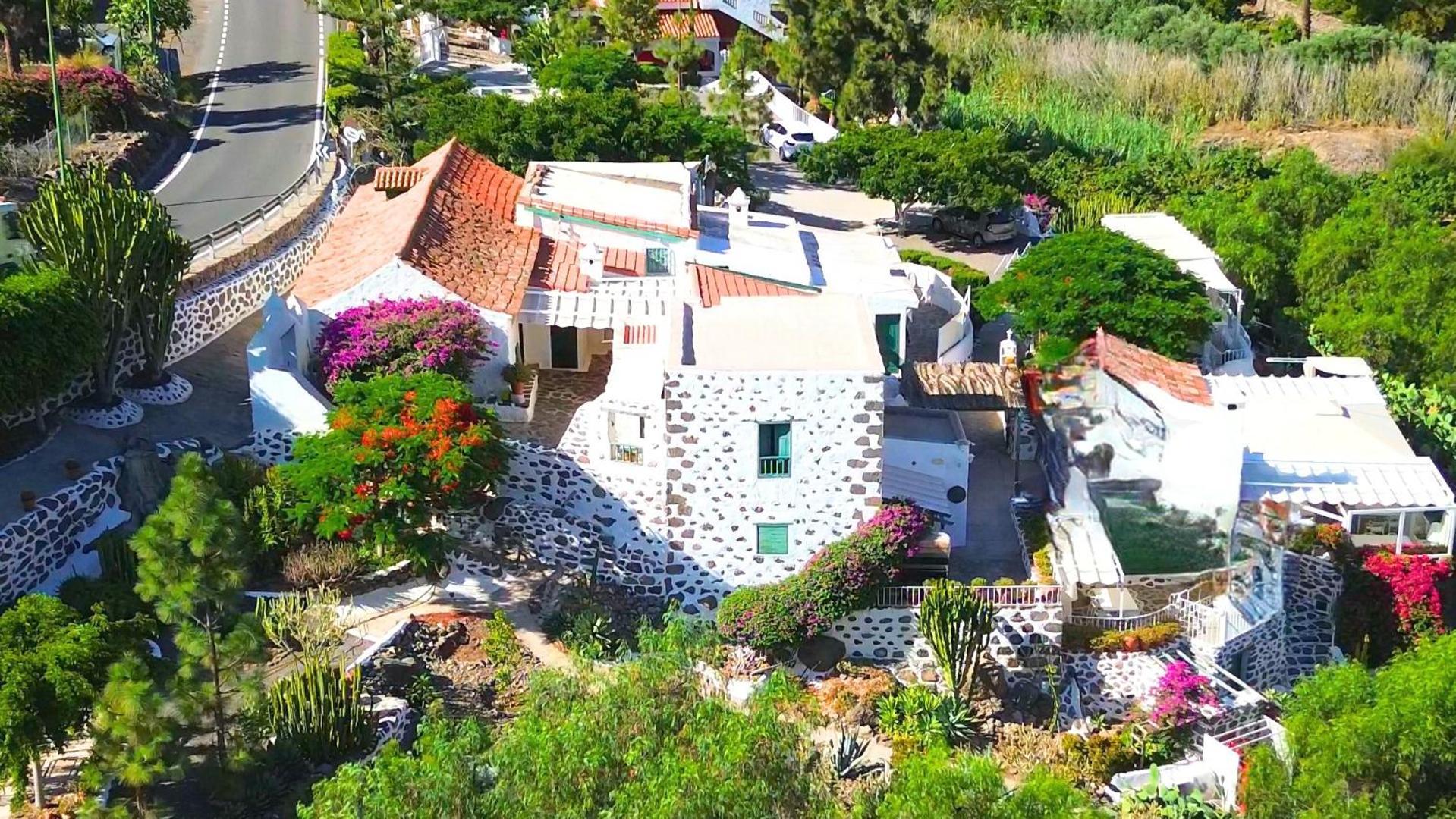 Villa Historica Casa Con Vistas Al Jardin De Cactus Y Montanas à Mogán Extérieur photo