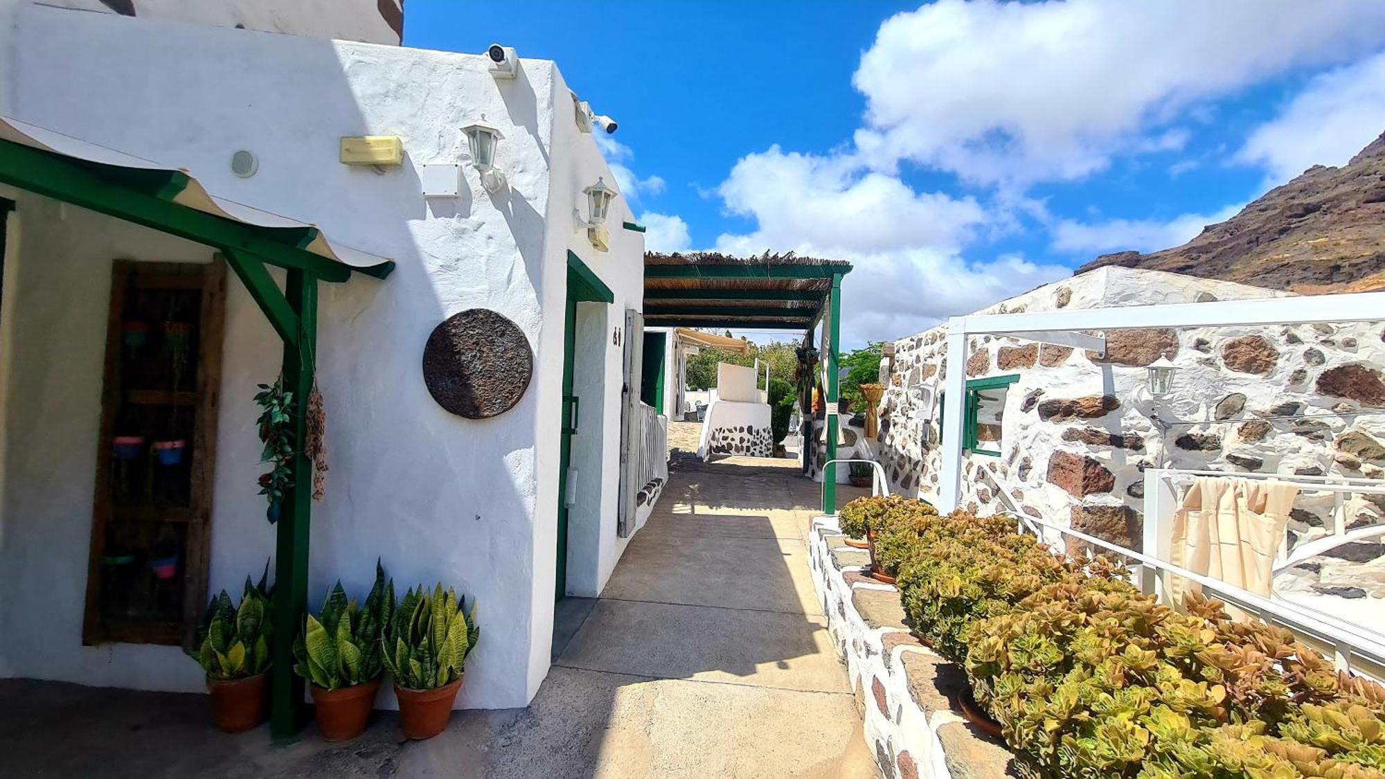 Villa Historica Casa Con Vistas Al Jardin De Cactus Y Montanas à Mogán Extérieur photo